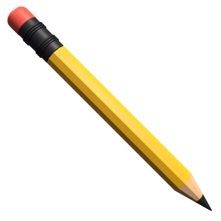 Crayon  3D Icon