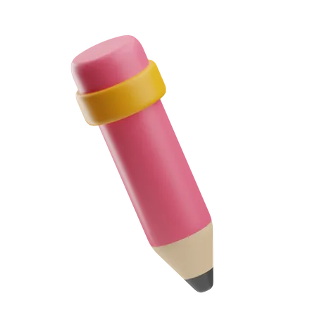 Crayon  3D Icon