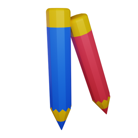 Crayon  3D Icon