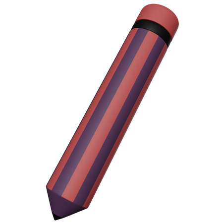 Crayon  3D Icon