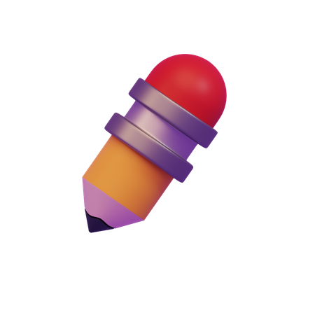 Crayon  3D Icon