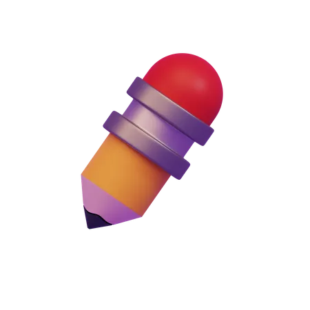 Crayon  3D Icon