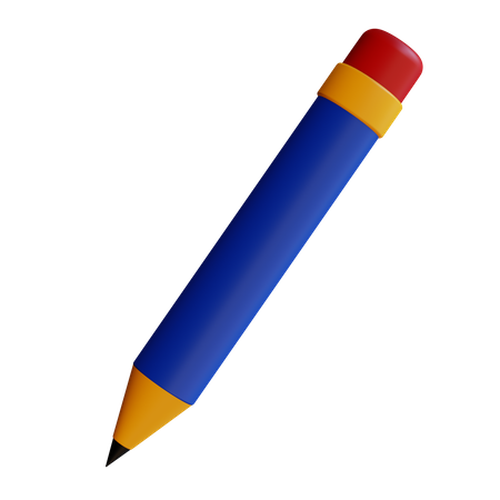 Crayon  3D Icon