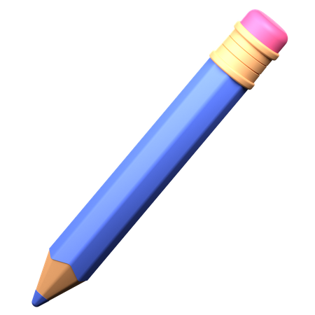 Crayon  3D Icon