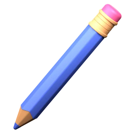 Crayon  3D Icon