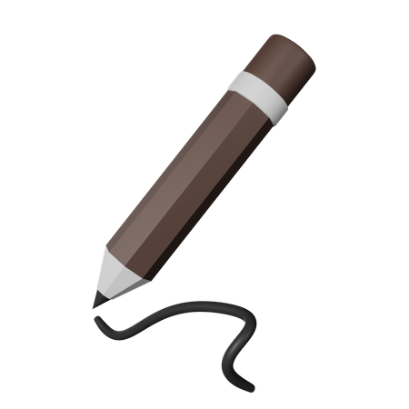 Crayon  3D Icon