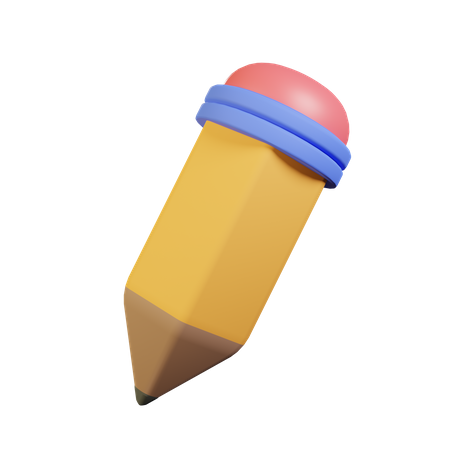 Crayon  3D Icon