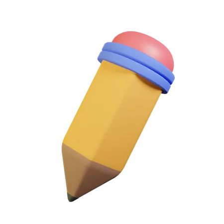 Crayon  3D Icon