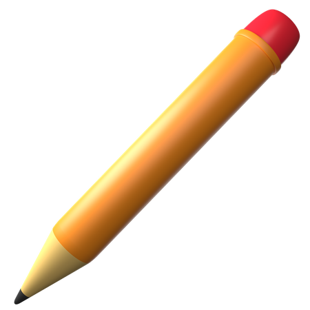 Crayon  3D Icon