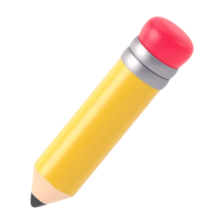 Crayon  3D Icon