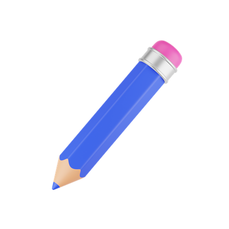 Crayon  3D Icon