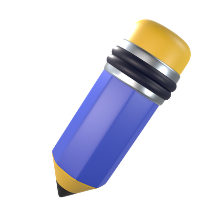 Crayon  3D Icon