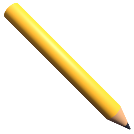 Crayon  3D Icon