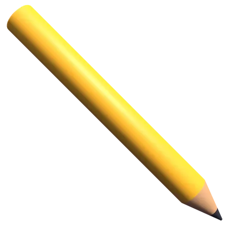 Crayon  3D Icon