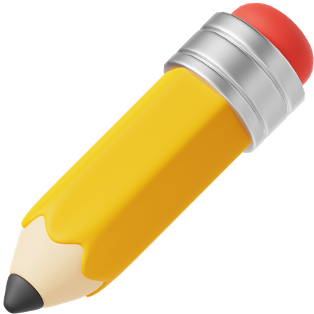 Crayon  3D Icon