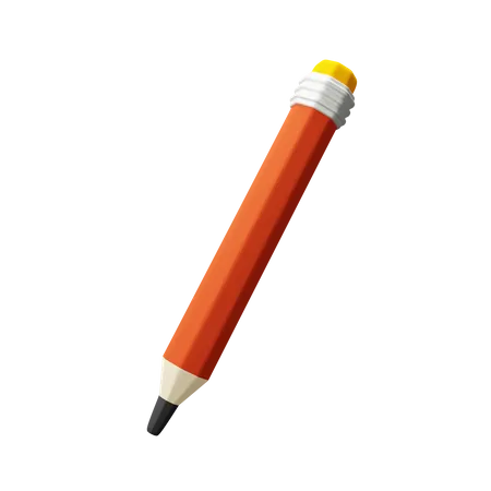 Crayon  3D Icon