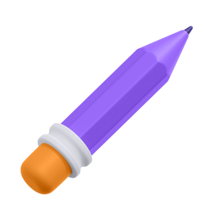 Crayon à dessiner  3D Icon