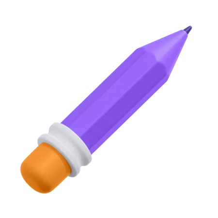 Crayon à dessiner  3D Icon