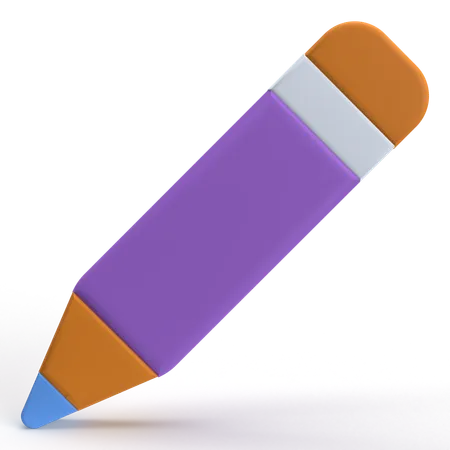 Crayon à crayons  3D Icon