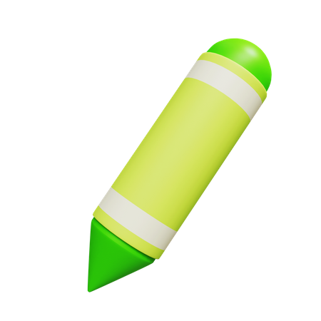 Crayon de couleur  3D Icon