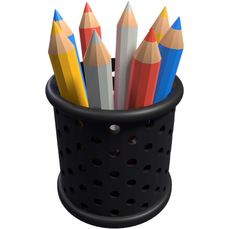 Crayon de couleur  3D Icon