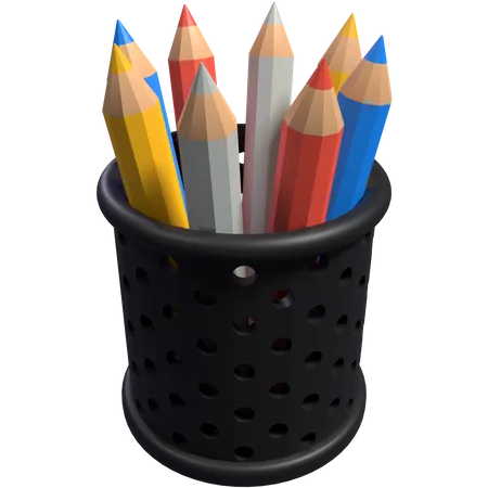 Crayon de couleur  3D Icon