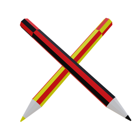 Écriture au crayon  3D Icon