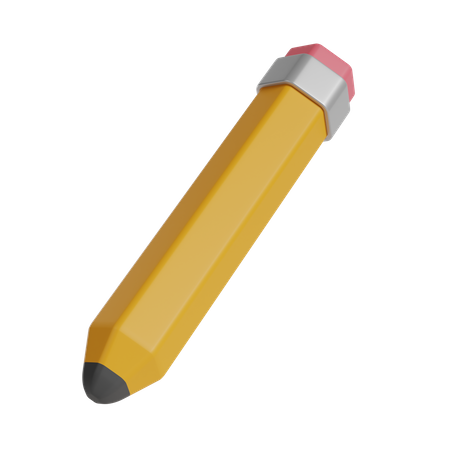 Crayon en caoutchouc  3D Icon