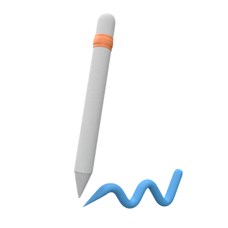 Crayon intelligent  3D Icon