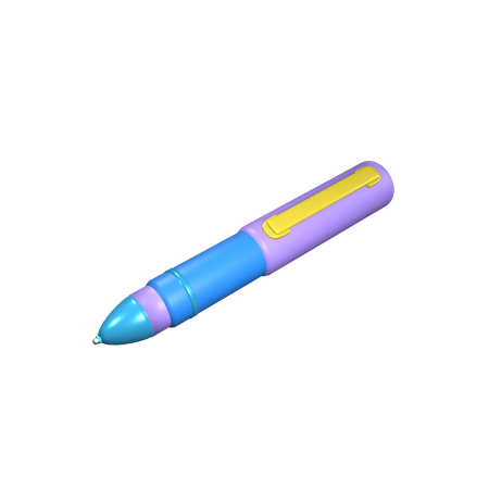 Crayon spécialisé  3D Icon