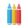 3d crayon logo