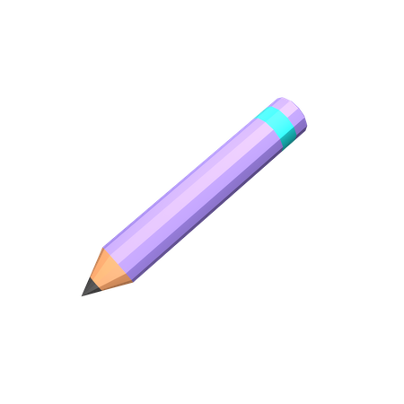 Crayons à écrire  3D Icon