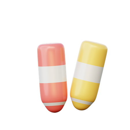 Crayons de couleur  3D Icon