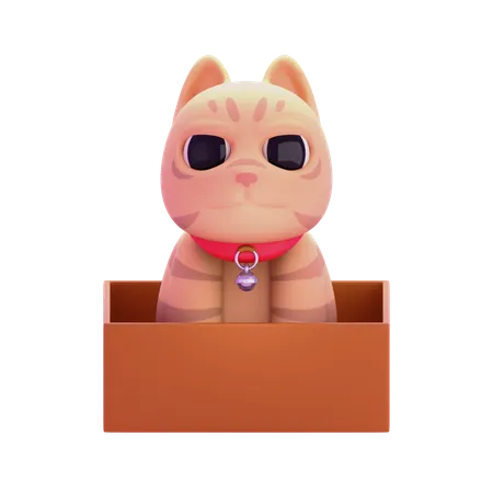 Cream Cat  3D Icon