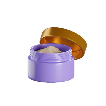 Cream Jar  3D Icon