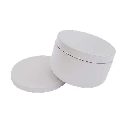 Cream Jar  3D Icon