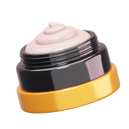 Cream Jar  3D Icon