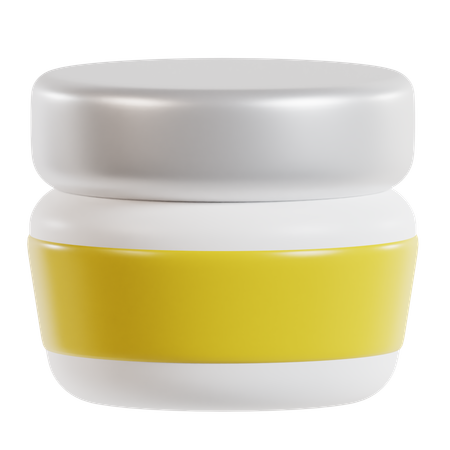 Cream Jar  3D Icon