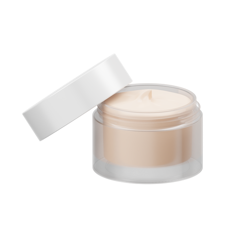 Cream Jar  3D Icon