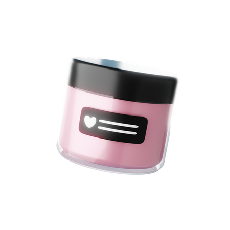 Cream Jar  3D Icon