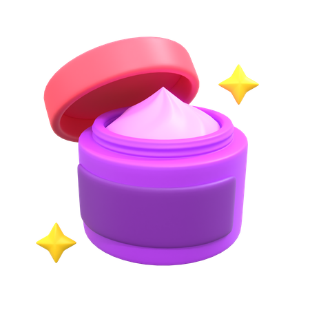Cream Jar  3D Icon