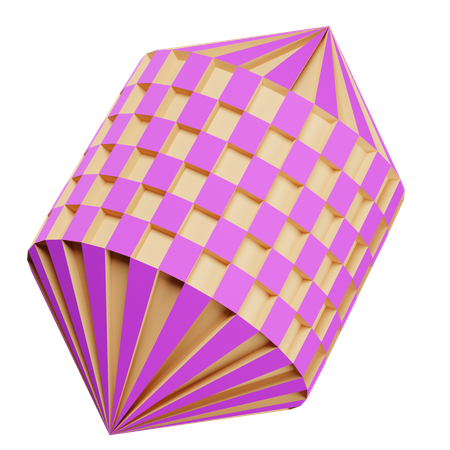 Cream Pendulum  3D Icon