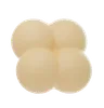 Cream Soft Body Four Ball Shape