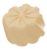 Cream Soft Body Twisted Wavy Cilinder Shape