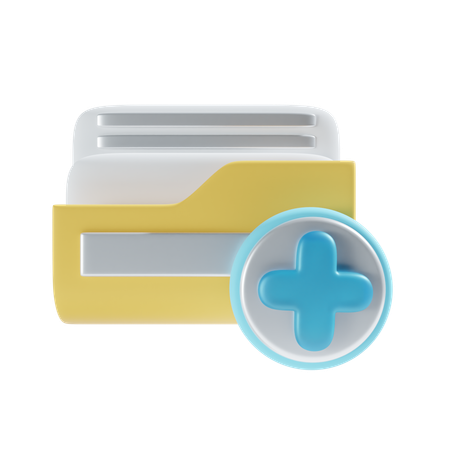 Crear carpeta  3D Icon