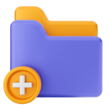 Crear carpeta  3D Icon