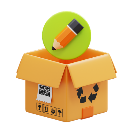 Create Box  3D Icon