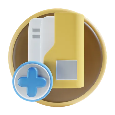 New Folder Icon 3D Icon