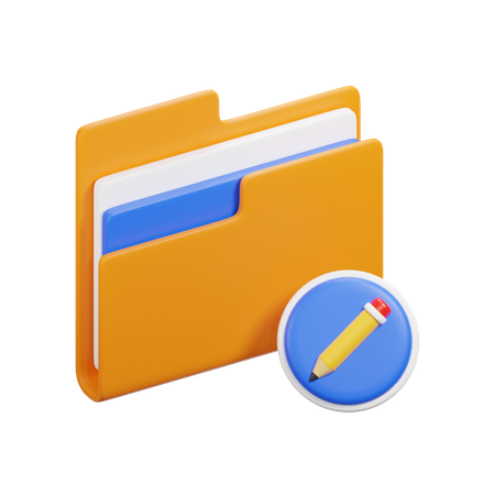 Create Folder  3D Icon