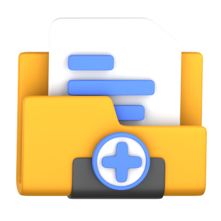 Create Folder  3D Icon